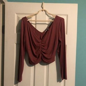 Asos cropped long sleeve top. Brand new.